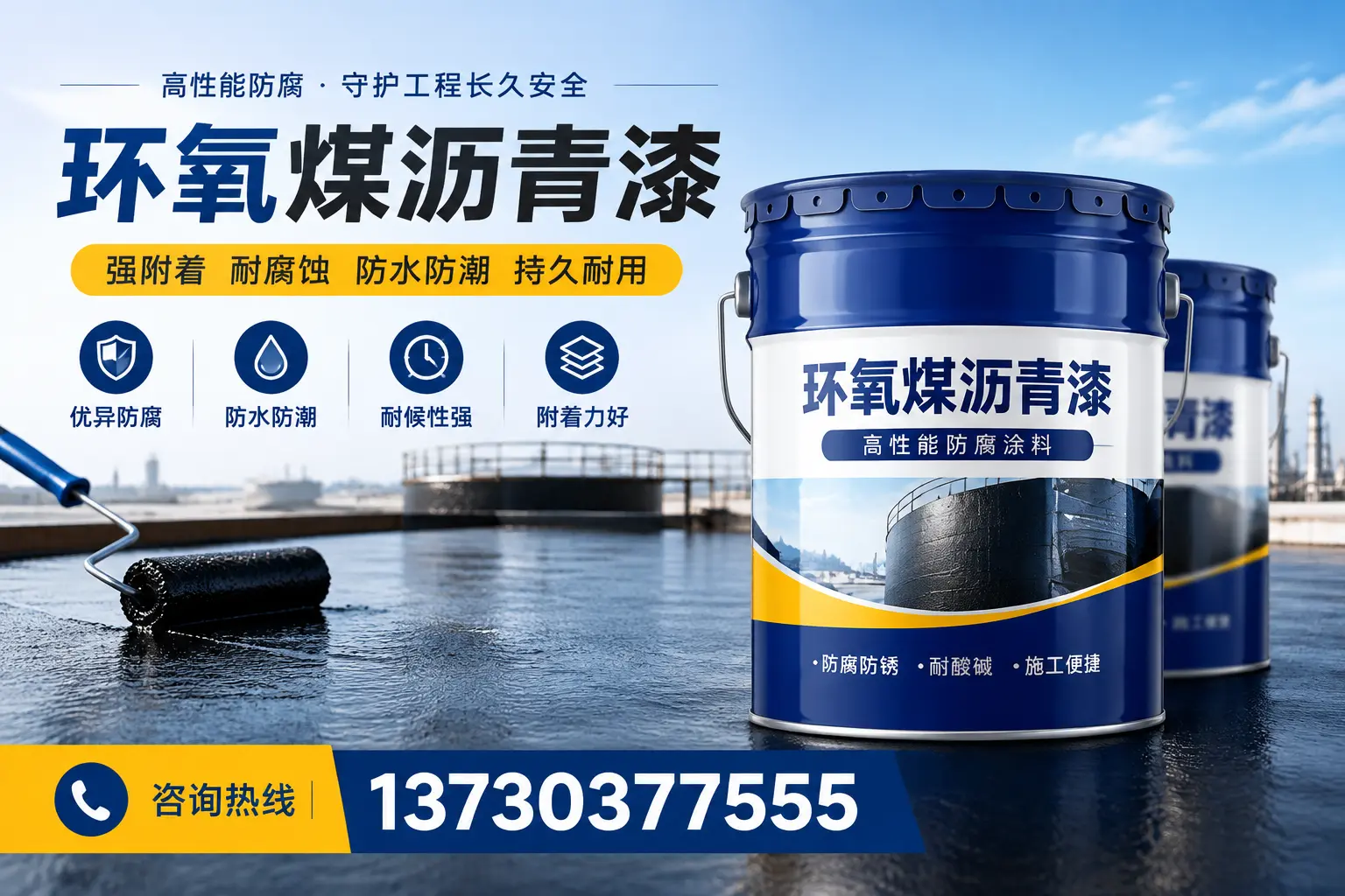 如何判断环氧煤沥青漆的质量?益阳消费者指南